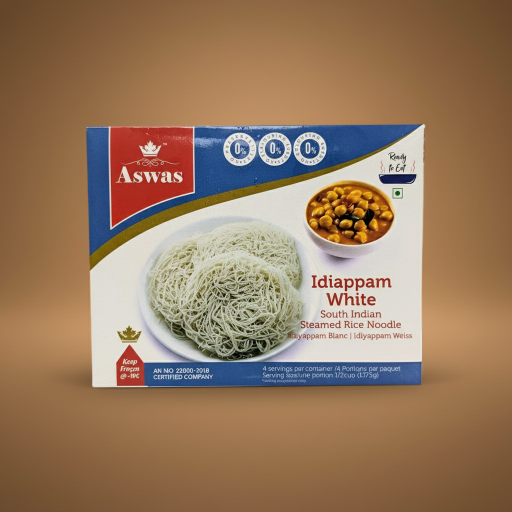 Aswas Idiyappam White Frozen - 454g