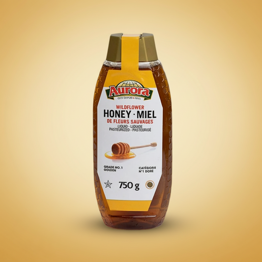 Aurora Honey Squeeze Bottle 750g