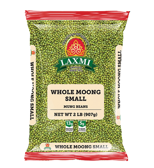 Laxmi Whole Moong Beans 4lb(1.81kg)