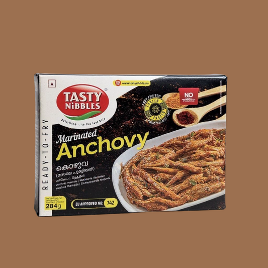 Tasty nibbles frozen marinated anchovy(pan ready)-284 gm