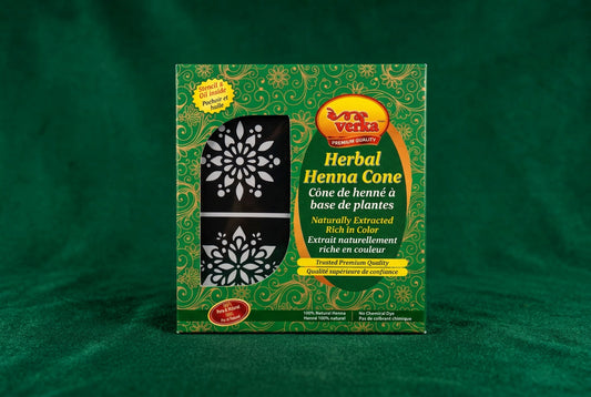 Verka herbal henna cone box