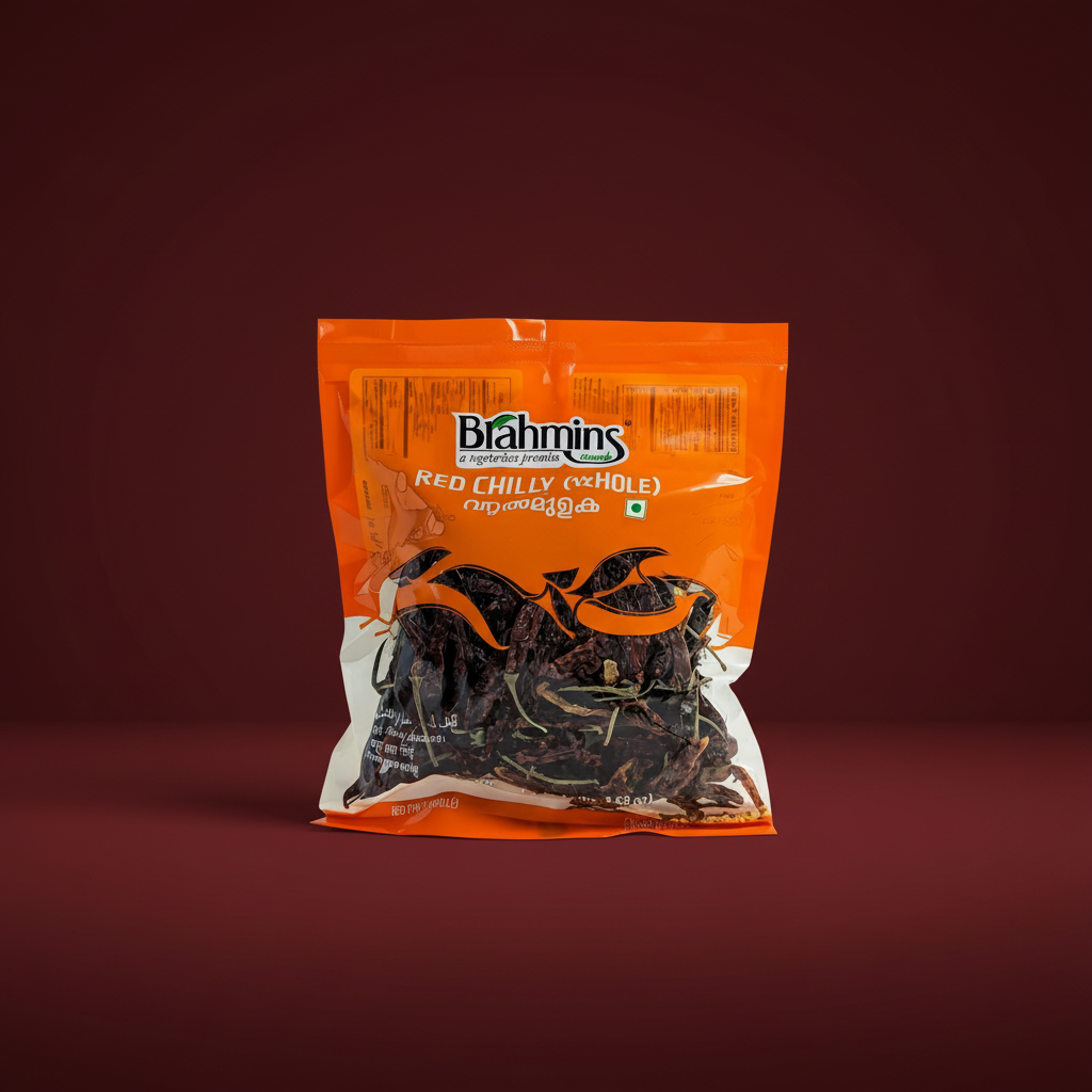 Brahmins Red Chilli Whole - 100g