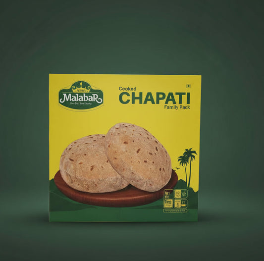Crown Malabar frozen Cooked Chapati Family Pack 1 kg