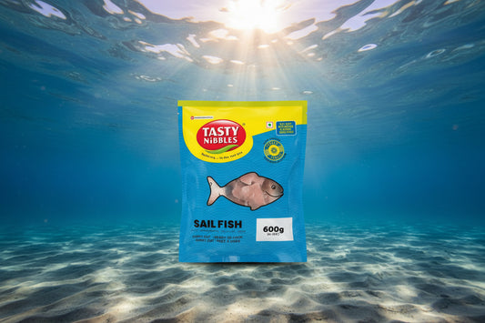 Tasty nibbles frozen sail fish curry cut-600 gm