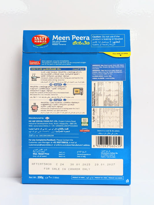 Tasty Nibbles-Meen Peera 200gm