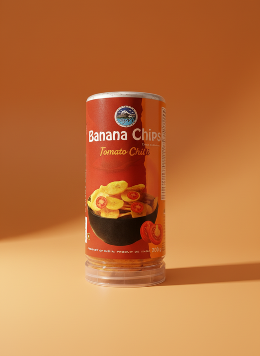 Big M Banana Chips Tomato Chilli 200g