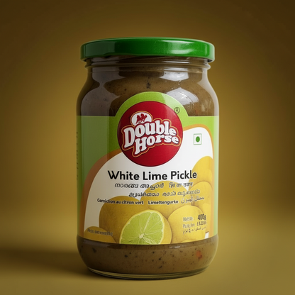 Double Horse White Lime Pickle - 400g