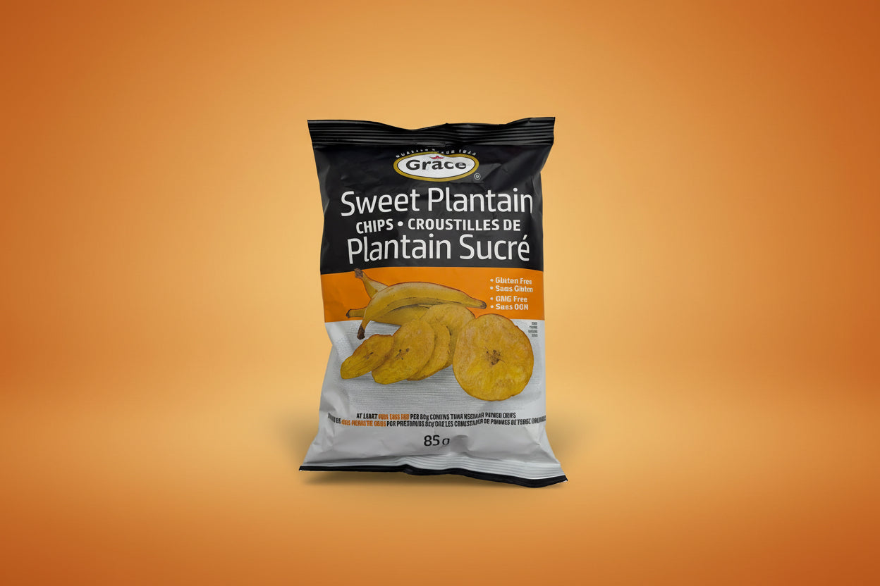 Grace Sweet Plantain Chips 85G