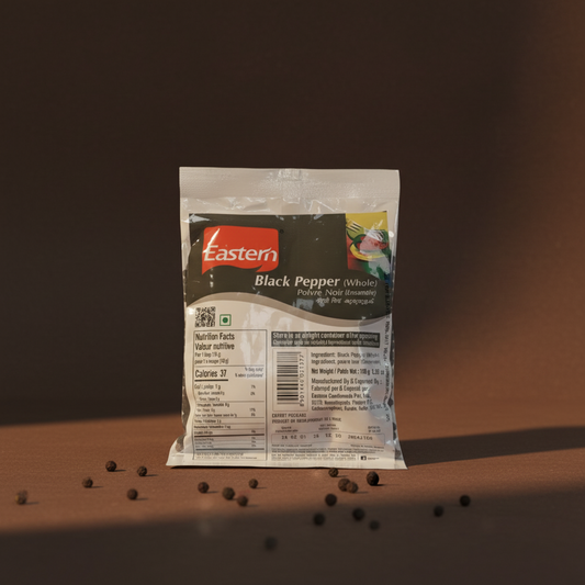 Eastern Black Pepper Whole (Kurumulaku) - 100g