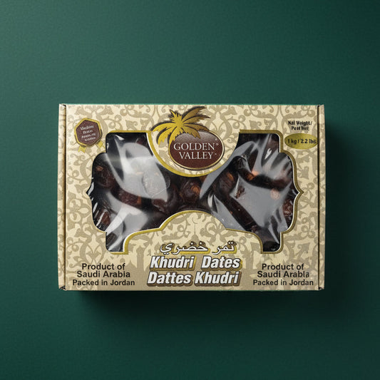 Golden valley- natural khudri dates 2.2lbs/1kg