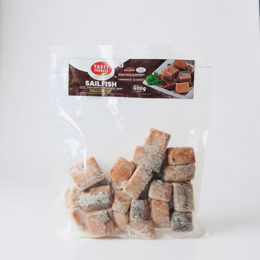 Tasty nibbles frozen sail fish curry cut-600 gm