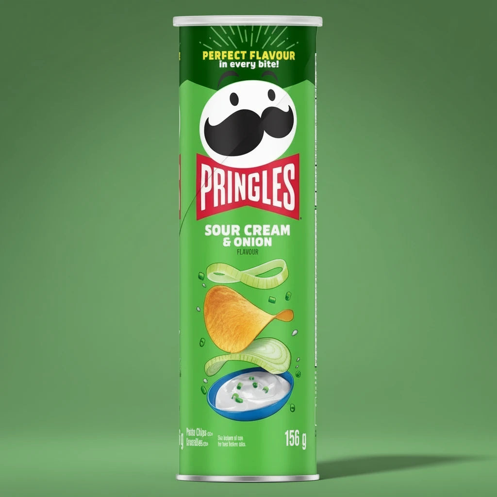 Pringles Sour Cream & Onion 156G