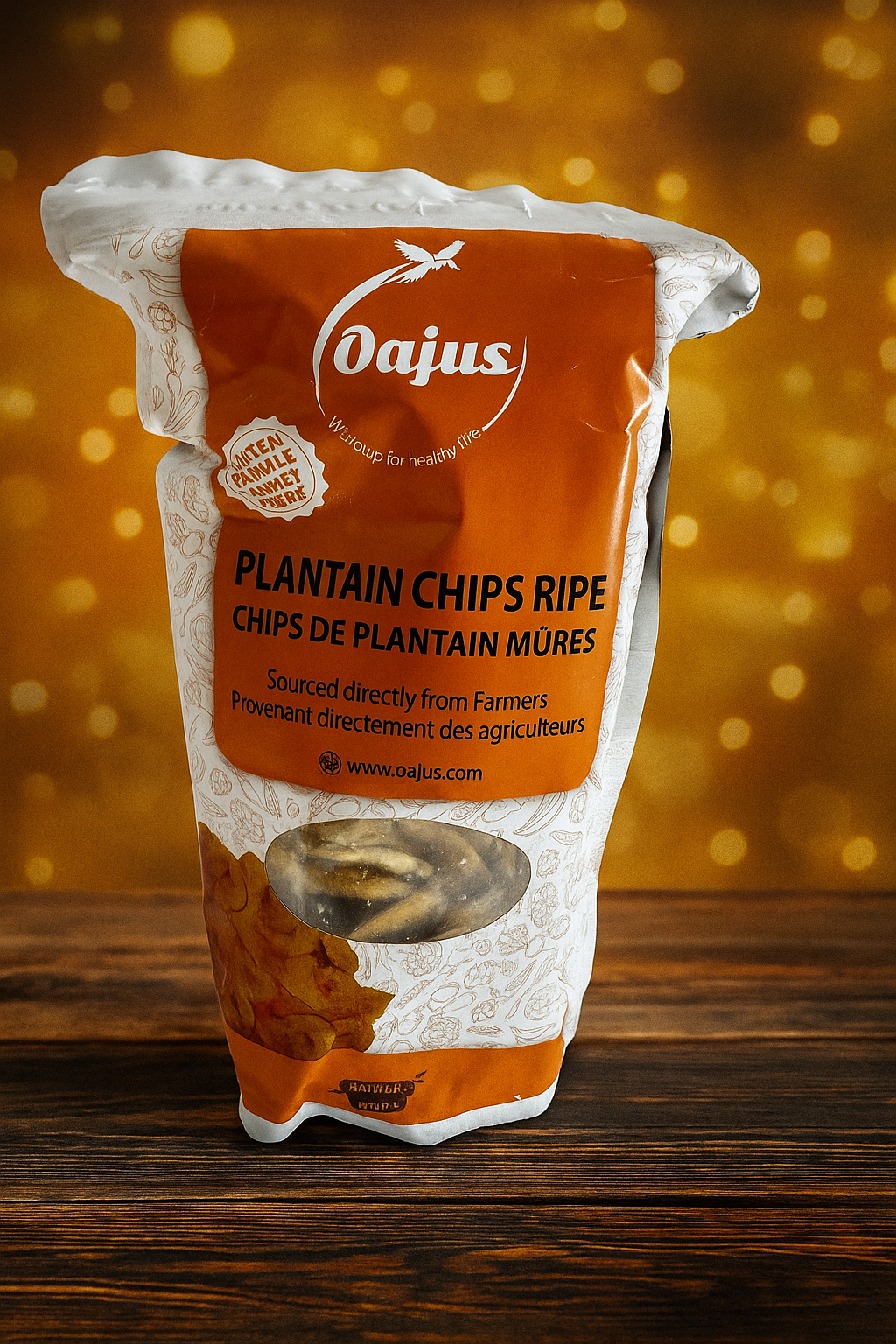 Oajus Plantain Chips Ripe