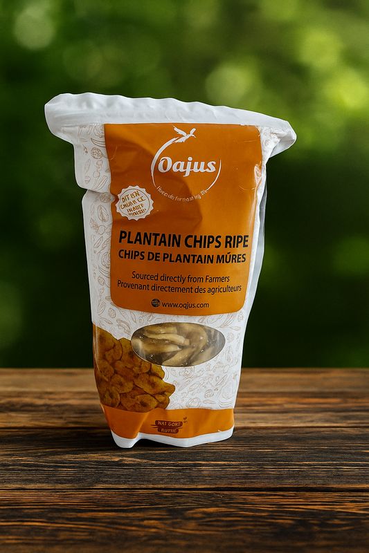 Oajus Plantain Chips Raw