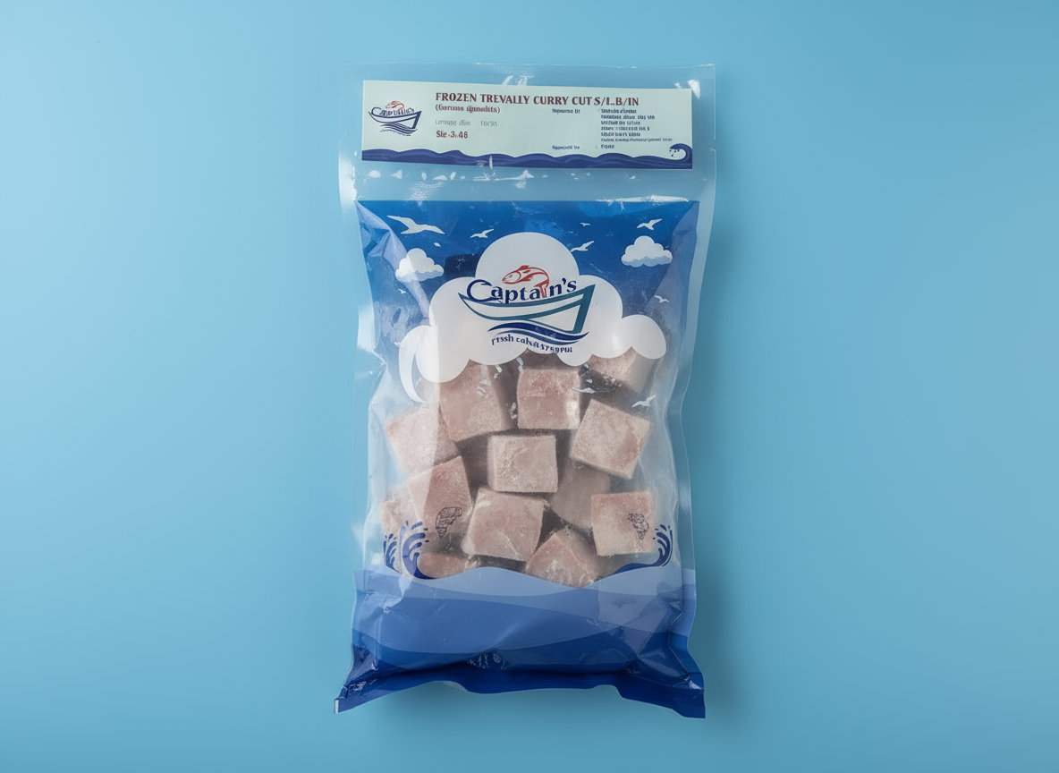 Captain’s Trevally (Vatta) fish Curry Cut Cleaned 1.5lb