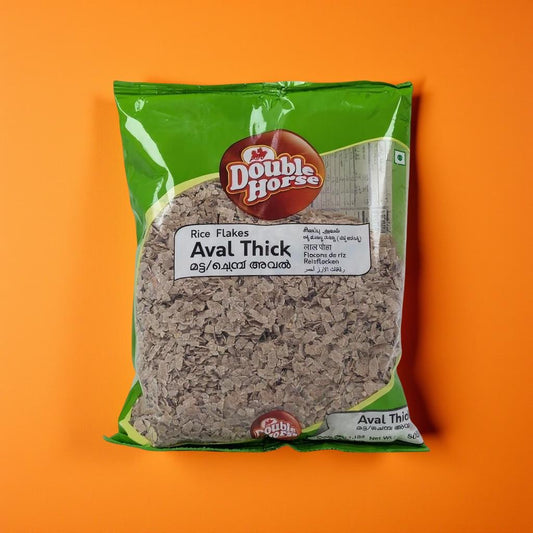 Double Horse Aval Red Thick (Poha/Rice Flakes)