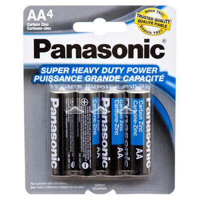 Panasonic Heavy Duty AA 4Pk