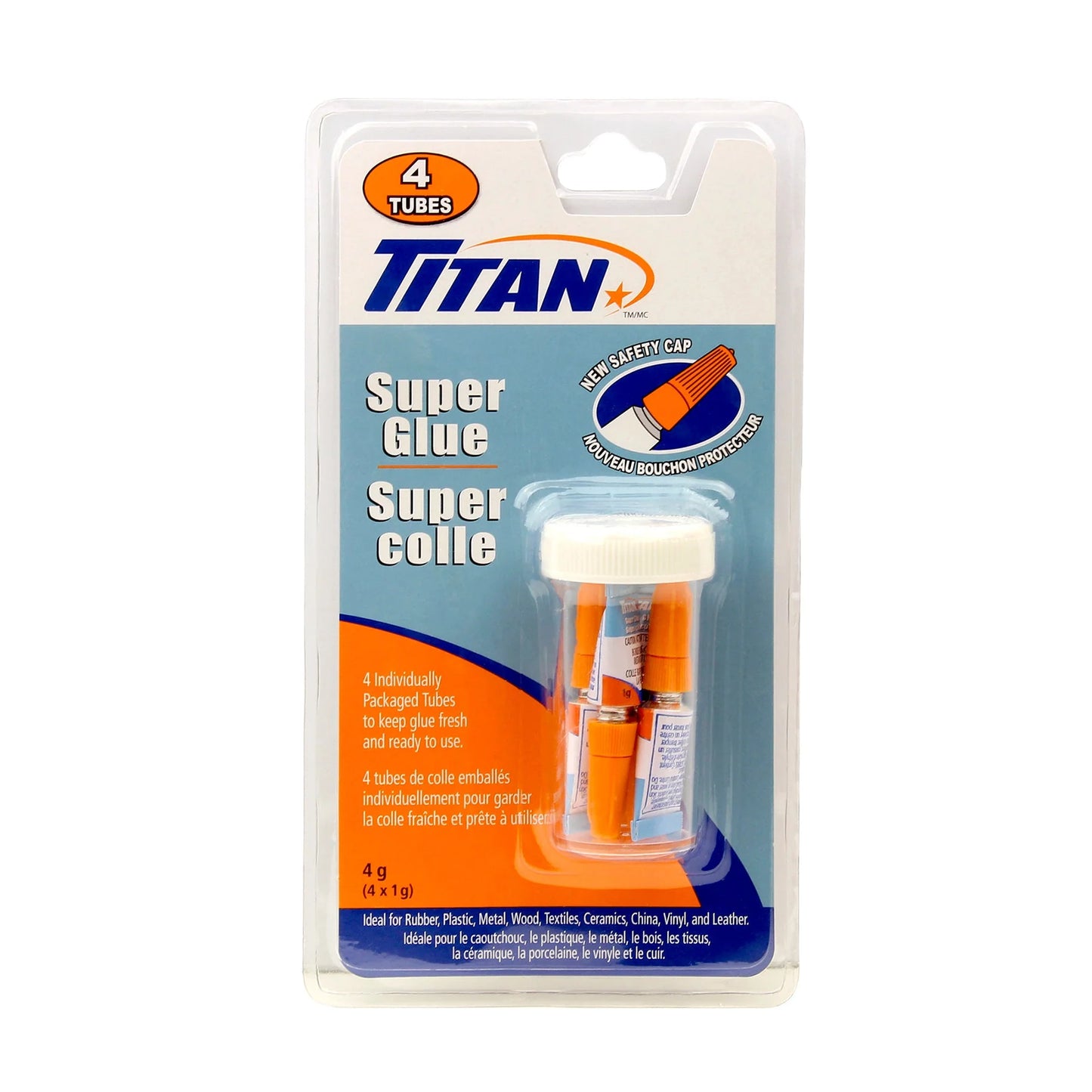 Titan Super Glue (4*1g)