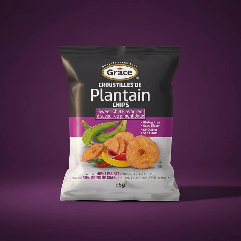 Grace Plantain Chips (sweet chilli) 85G