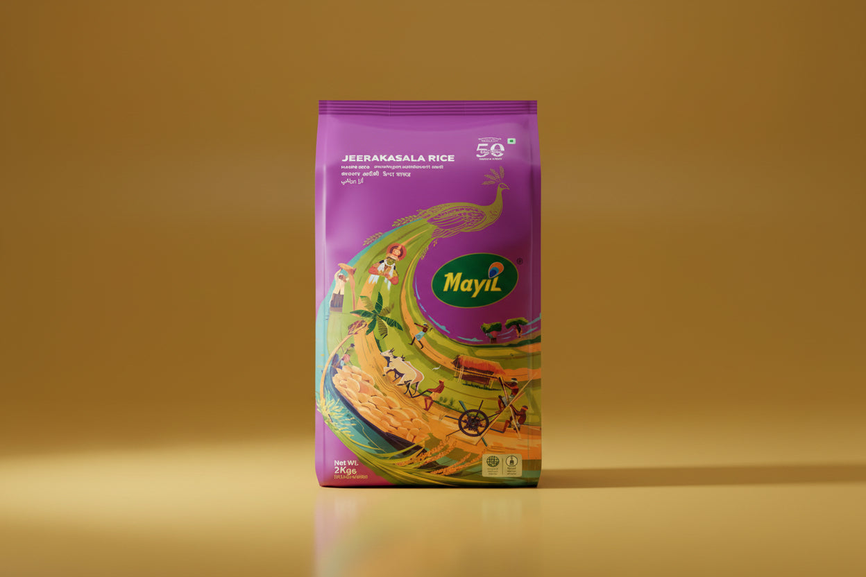 Mayil Jeerakasala Rice 2Kg