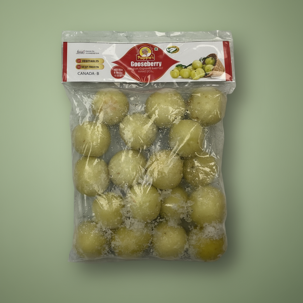 Pappa's Frozen Gooseberry 400g