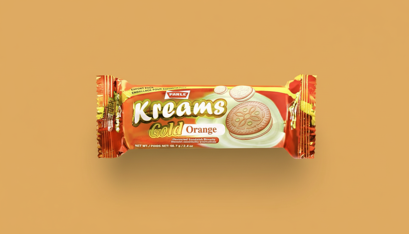 Parle Kreams Gold- Orange