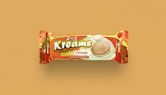 Parle Kreams Gold- Orange