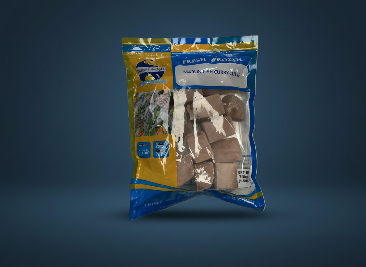 Seafood Delight frozen Marlin Fish Curry Cut (Oolameen)-700gm