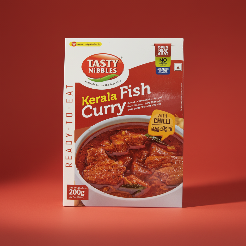 Kerala Fish Curry with Chilli 200g | Spicy Ready-to-Eat Meal