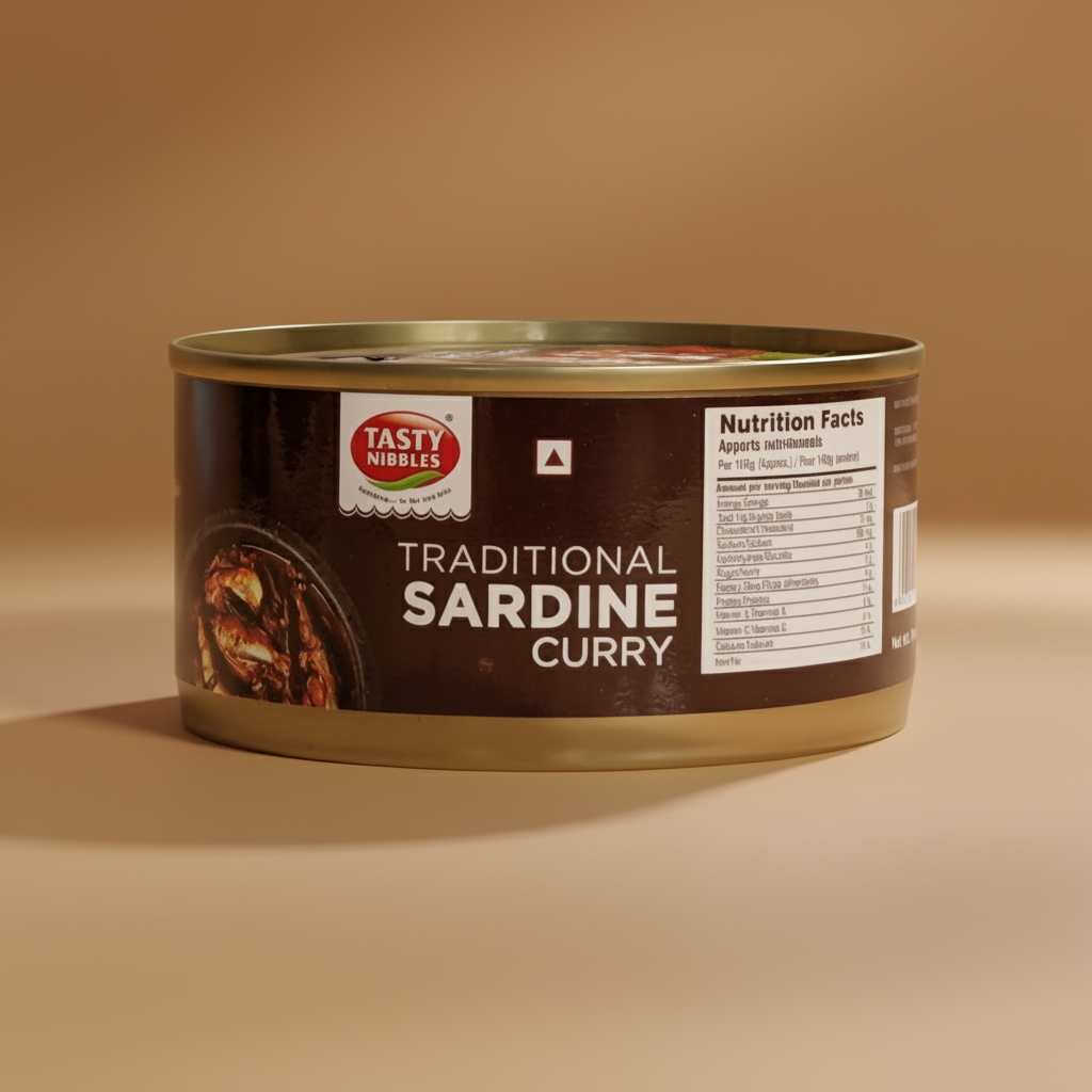 Tasty Nibbles-Traditional Sardine Curry 185gm