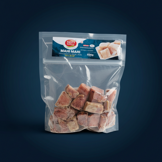 Tasty nibbles frozen mahi mahi curry cut-600 gm