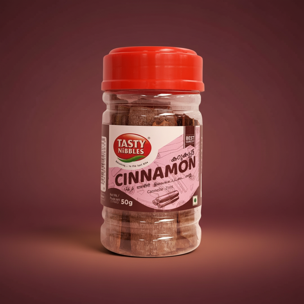 Tasty Nibbles-Cinnamon 50gm