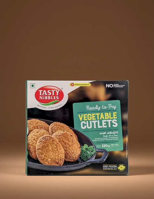 Tasty nibbles Frozen veg cutlet- 320 gm