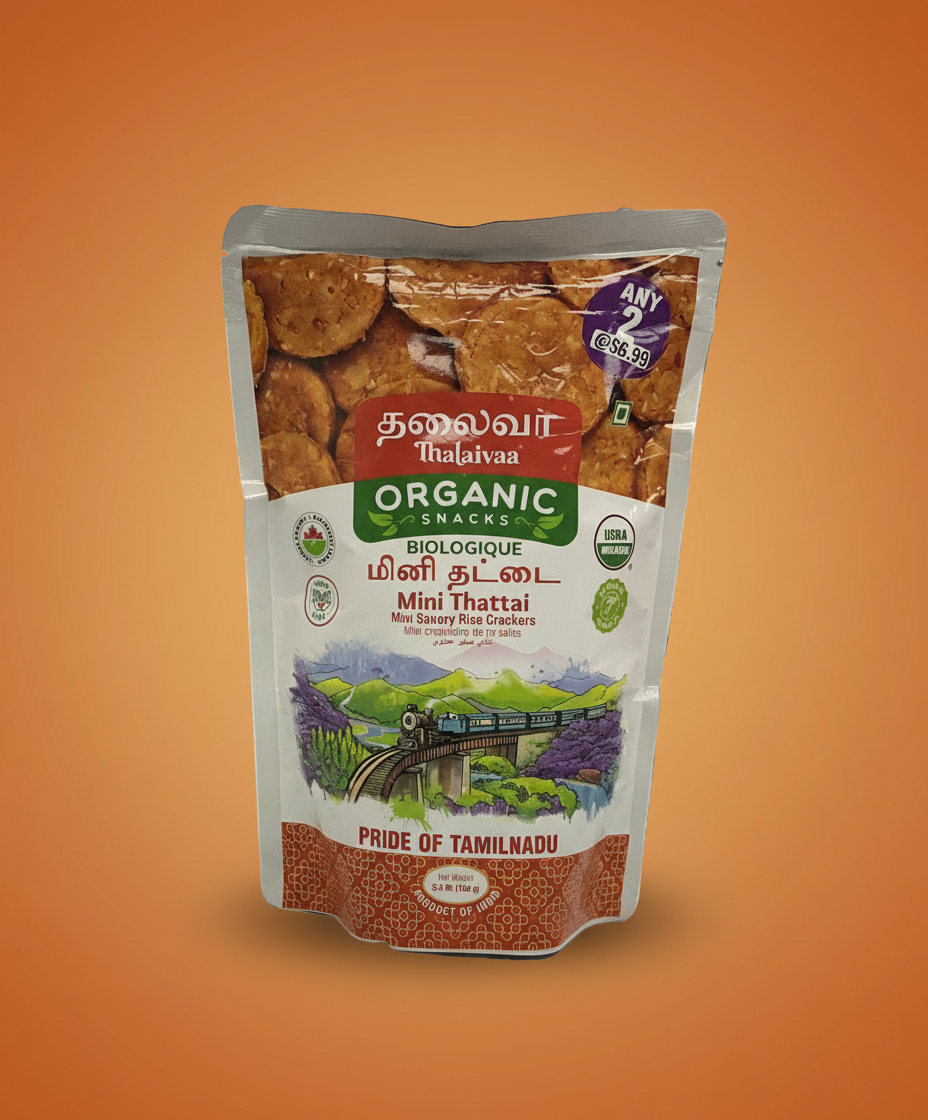 Thalaivaa Mini Thattai 150g